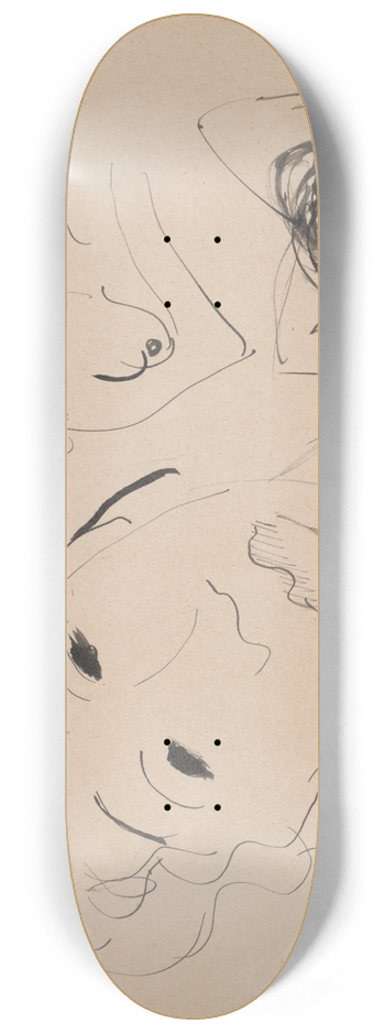 Cyprin Majernk - Skicr 8.25 inch art skate deck
