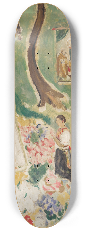 Cyprin Majernk - Two Madonnas 8.25 inch art skate deck