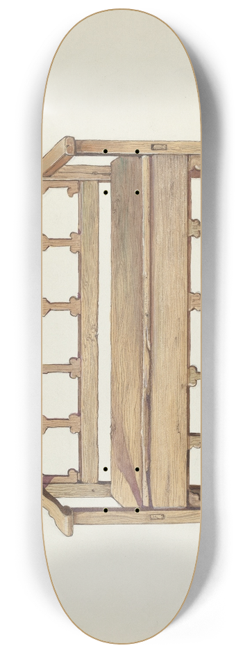 Dana Bartlett - Bench 8.25 inch art skate deck