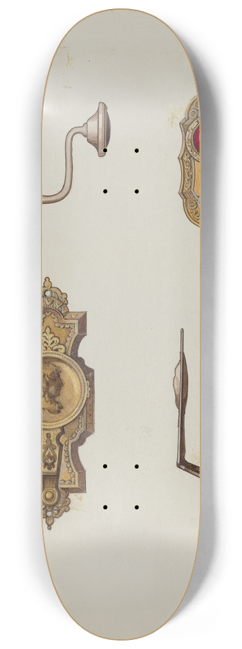 Dana Bartlett - Brackets 8.25 inch art skate deck