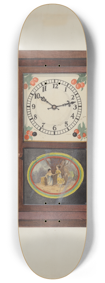 Dana Bartlett - Clock, Seth Thomas 8.25 inch art skate deck