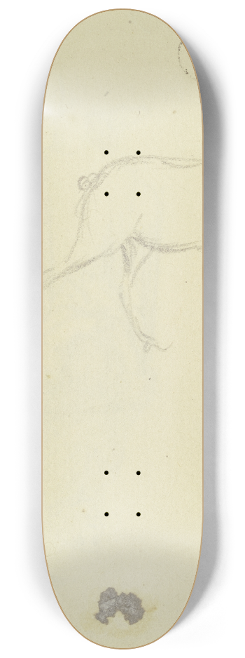 Daniel Nikolaus Chodowiecki - Deer 8.25 inch art skate deck