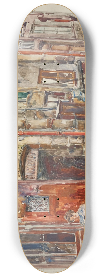 Frdric Houbron - Entre escalier A du March des Enfants-Rouges, en 1908. 3me arrondissement 8.25 inch art skate deck