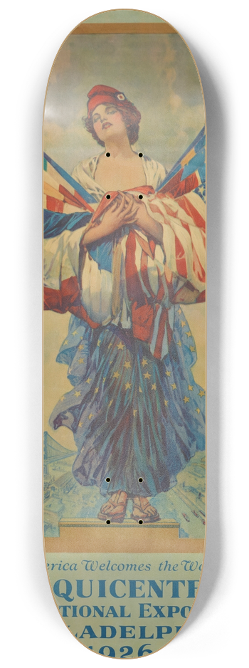 Dan Smith - Sesquicentennial International Exposition 8.25 inch art skate deck