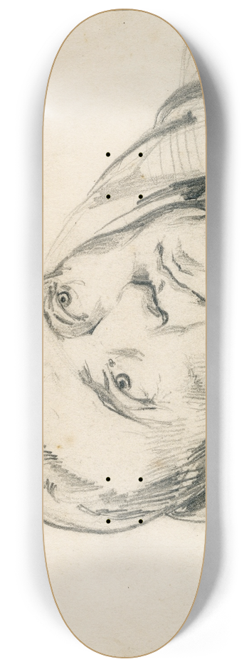 David Bles - Monks head 8.25 inch art skate deck