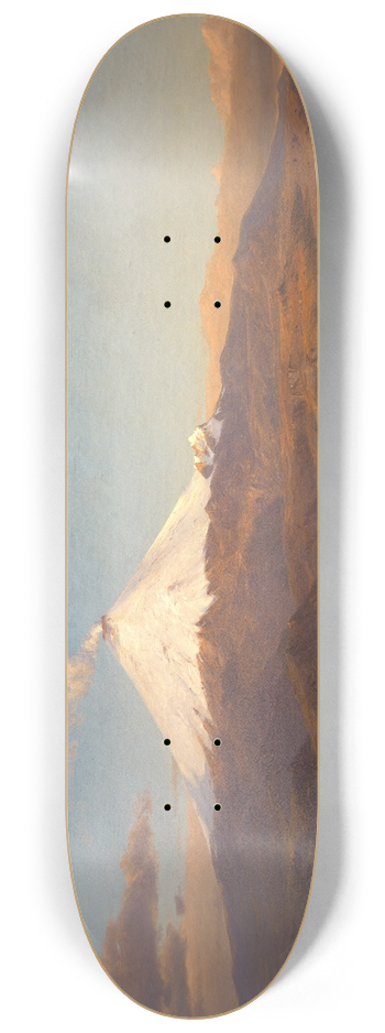 Frederic Edwin Church - Cotopaxi 8.25 inch art skate deck
