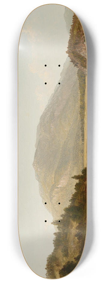 David Johnson - Bear Mountain and Iona Island on the Hudson River 8.25 inch art skate deck