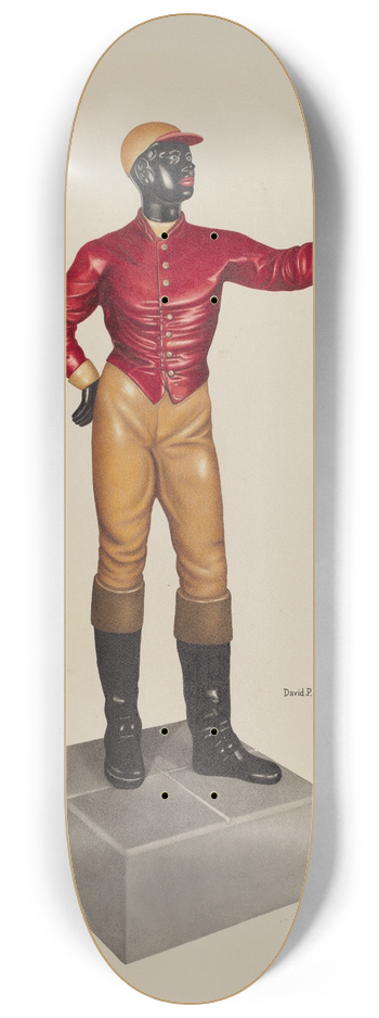 David P Willoughby - Hitching Post 8.25 inch art skate deck