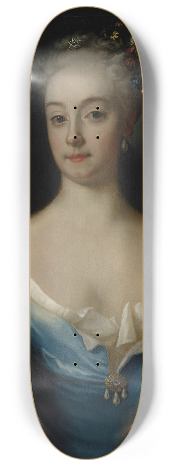 David von Krafft - Anna Dorothea Amiga 8.25 inch art skate deck