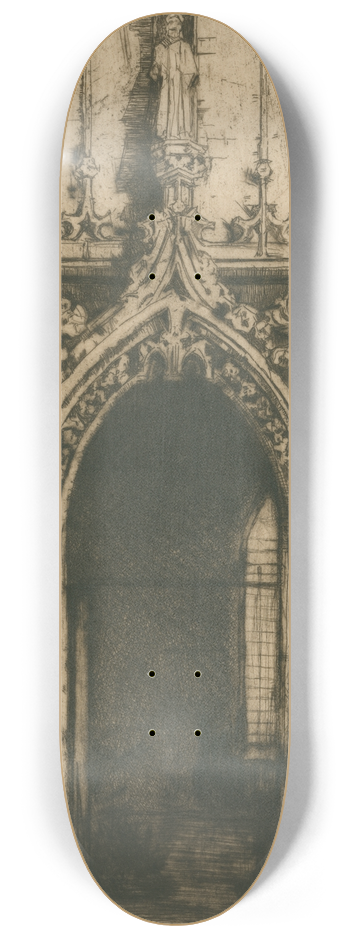 David Young Cameron - St. Merri, Paris 8.25 inch art skate deck