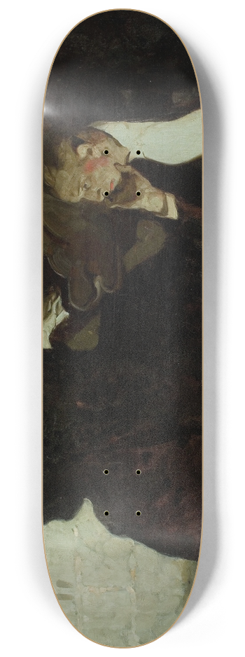 Dean Cornwell - Romantic Couple Seated by Piano 8.25 inch art skate deck