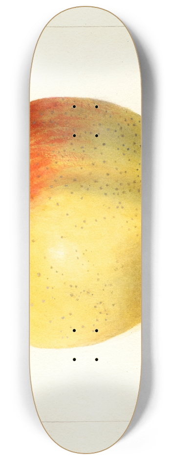 Deborah Griscom Passmore - Malus domestica: Reinette Gris 8.25 inch art skate deck