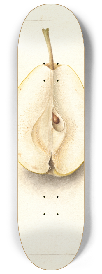 Deborah Griscom Passmore - Pyrus communis: Rossney 8.25 inch art skate deck