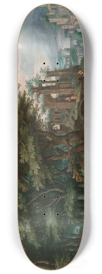 Denis van Alsloot - The Judgement of Midas 8.25 inch art skate deck