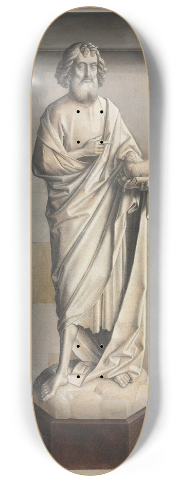 Dieric Bouts - Saint John the Baptist 8.25 inch art skate deck