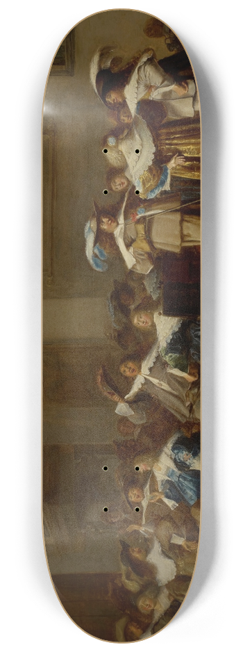Dirck Hals - The Merry Company 8.25 inch art skate deck