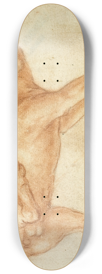 Dirk Valkenburg - Dog Urinating on Rock 8.25 inch art skate deck