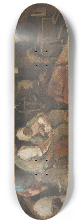 Dominik Skuteck - Preparing lunch 8.25 inch art skate deck