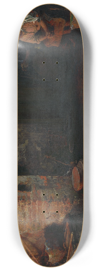 Dominik Skuteck - Resting Cauldron Makers 8.25 inch art skate deck