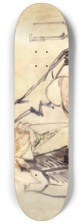 douard Manet - George Moore (18521933) at the Caf 8.25 inch art skate deck