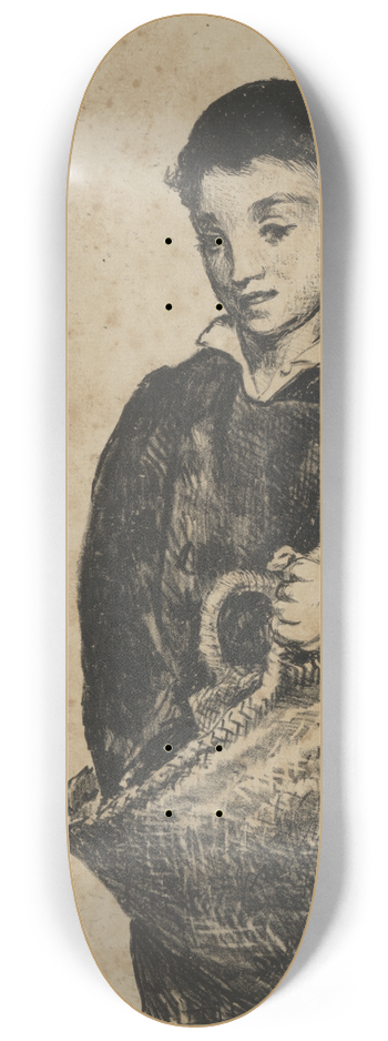 douard Manet - Le gamin 8.25 inch art skate deck