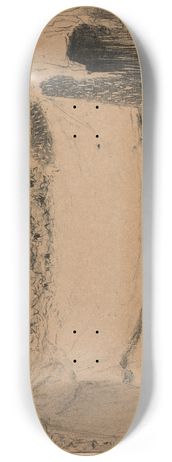 douard Vuillard - Folding the Linen 8.25 inch art skate deck