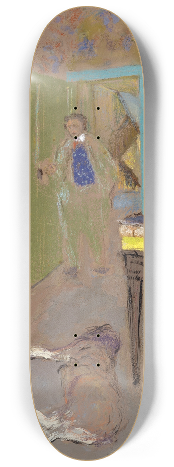 douard Vuillard - Interior at Saint-Jacut 8.25 inch art skate deck