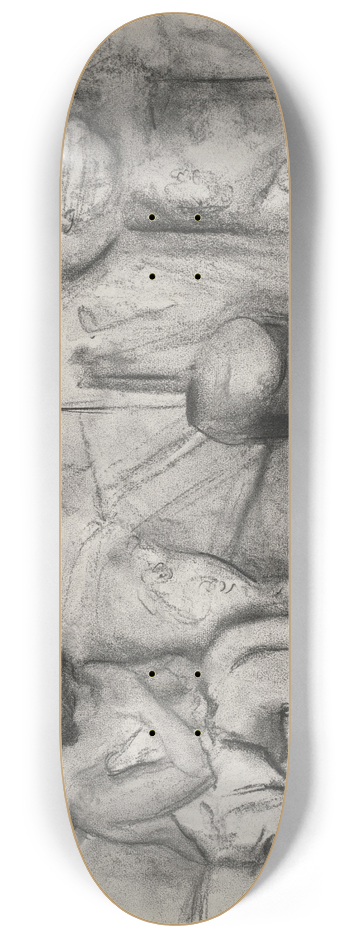 douard Vuillard - Nu assis dans latelier 8.25 inch art skate deck