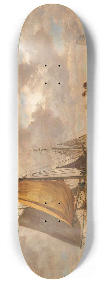 Dsir Thomassin - Fischer am Meer 8.25 inch art skate deck