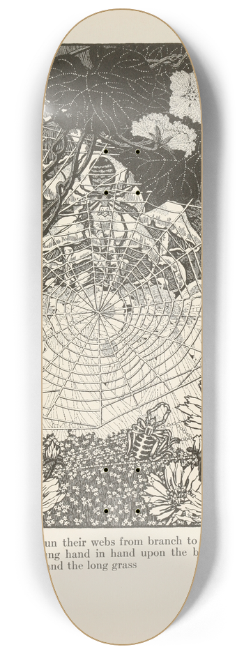 Dugald Stewart Walker - Fairy tales from Hans Christian Andersen Pl.29 8.25 inch art skate deck