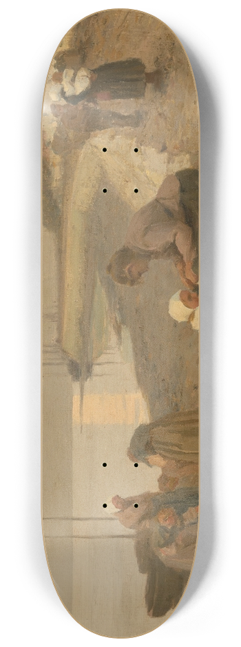 Eanger Irving Couse - The Quai at taples 8.25 inch art skate deck