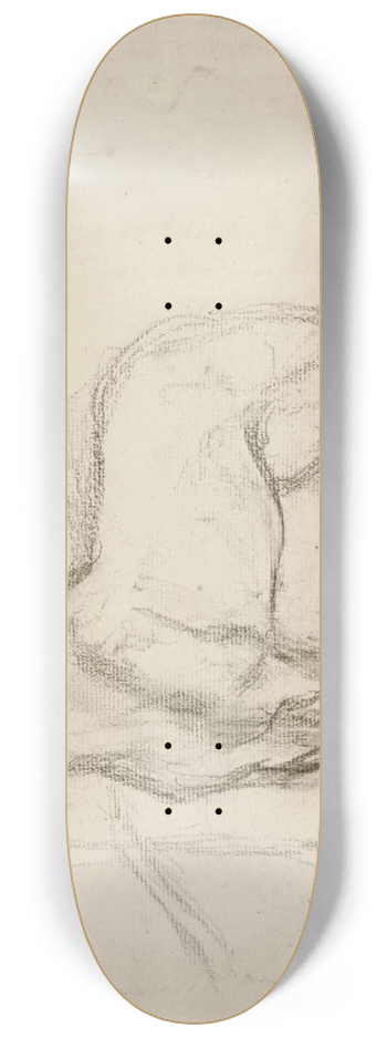 Edgar Degas - Cheval 8.25 inch art skate deck