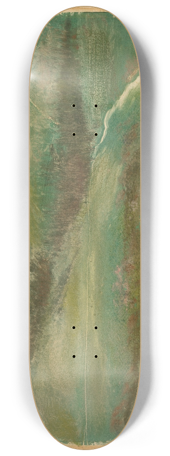 Edgar Degas - Landscape 8.25 inch art skate deck