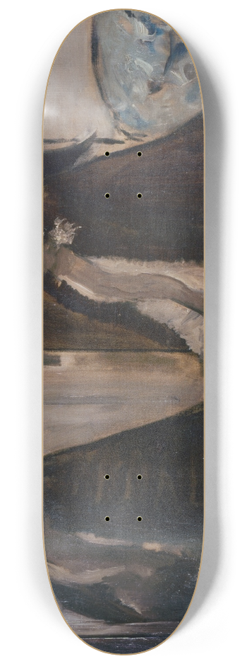 Edgar Degas - Mrs Jeantaud In The Mirror 8.25 inch art skate deck