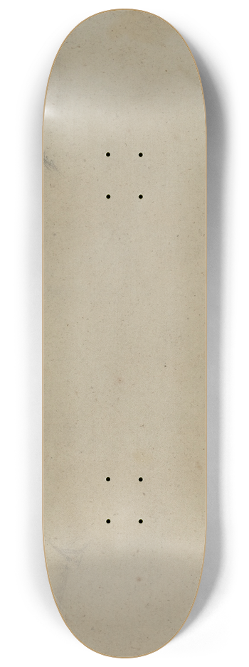 Edgar Degas - Studies of Feet (verso) 8.25 inch art skate deck