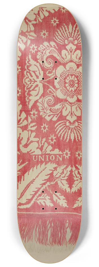 Edith Magnette - Woven Coverlet 8.25 inch art skate deck