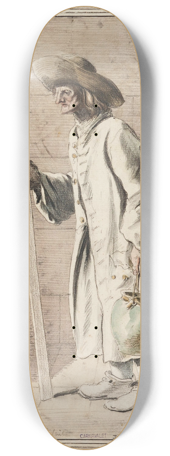 Edm Bouchardon - Le maon, n10 8.25 inch art skate deck