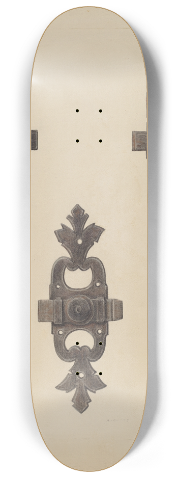 Al Curry - Latches 8.25 inch art skate deck