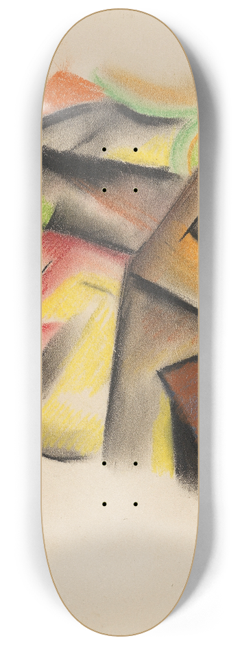 Edmund Fabry - Ohne Titel 8.25 inch art skate deck