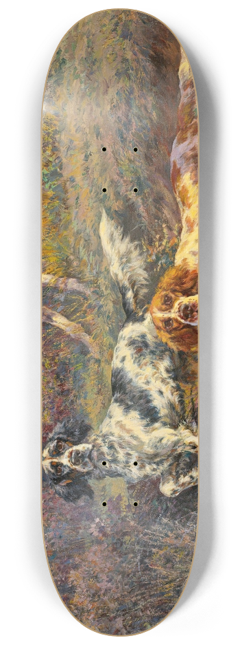 Edmund Henry Osthaus - Three Pointers 8.25 inch art skate deck