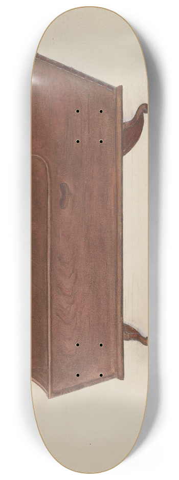 Edna C. Rex - Cradle 8.25 inch art skate deck