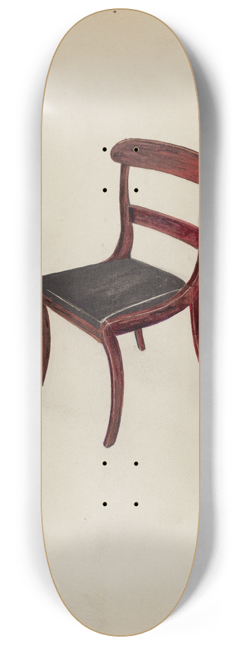 Edna C. Rex - Side Chair 8.25 inch art skate deck