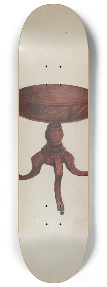 Edna C. Rex - Table 8.25 inch art skate deck