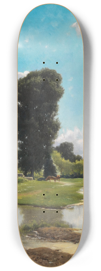Eduardo Monteforte - Parco Spinelli 8.25 inch art skate deck