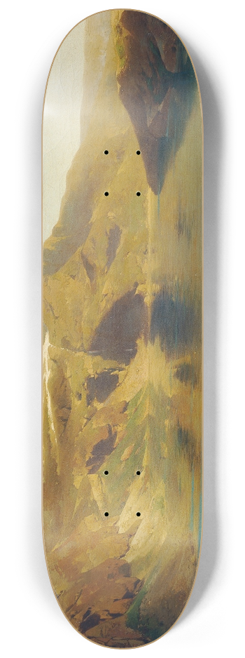 Eduard Peithner von Lichtenfels - Alpensee 8.25 inch art skate deck