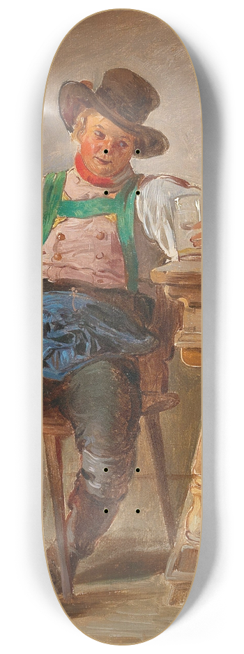 Eduard Ritter - A Good Drop 8.25 inch art skate deck