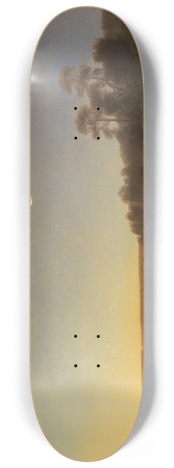 Eduard Schleich The Elder - Wildwechsel im Haspelmoos 8.25 inch art skate deck