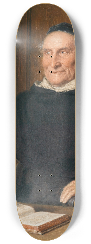 Eduard von Grtzner - In der Studierstube 8.25 inch art skate deck