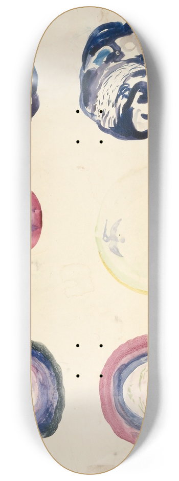 Edvard Munch - Det syke ye 8.25 inch art skate deck