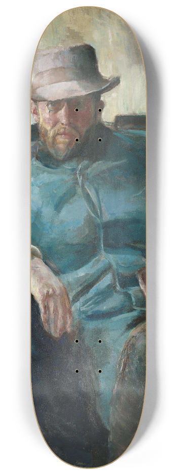 Edvard Munch - Hans Jger 8.25 inch art skate deck